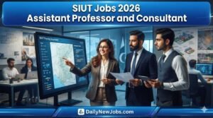 SIUT Jobs 2026 Assistant Professor and Consultant