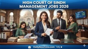 High Court of Sindh Management Jobs 2026