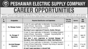 PESCO career opportunities advertisement header