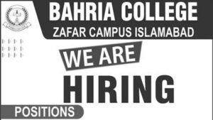 Illustration of a teacher instructing students, representing Bahria College Islamabad jobs 2026