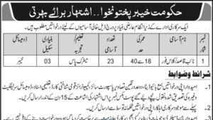 Khyber Pakhtunkhwa Naib Qasid Jobs 2026